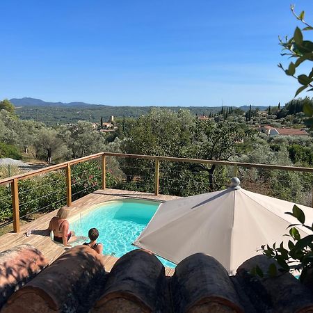 Bed and Breakfast Le Nid Des Arts Tourrettes Esterno foto